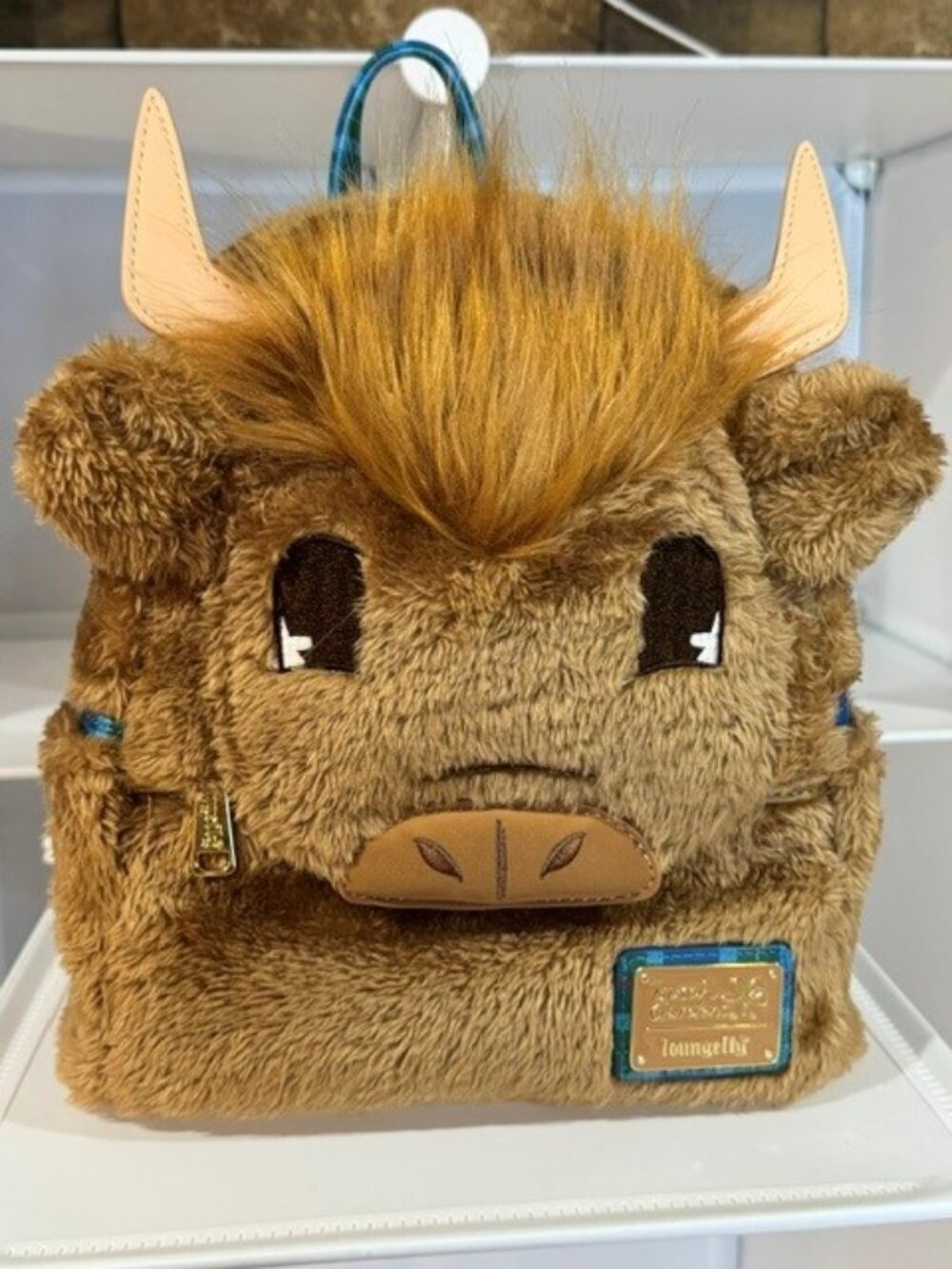 Loungefly Busch Gardens Exclusive Highland Cow Mini Backpack